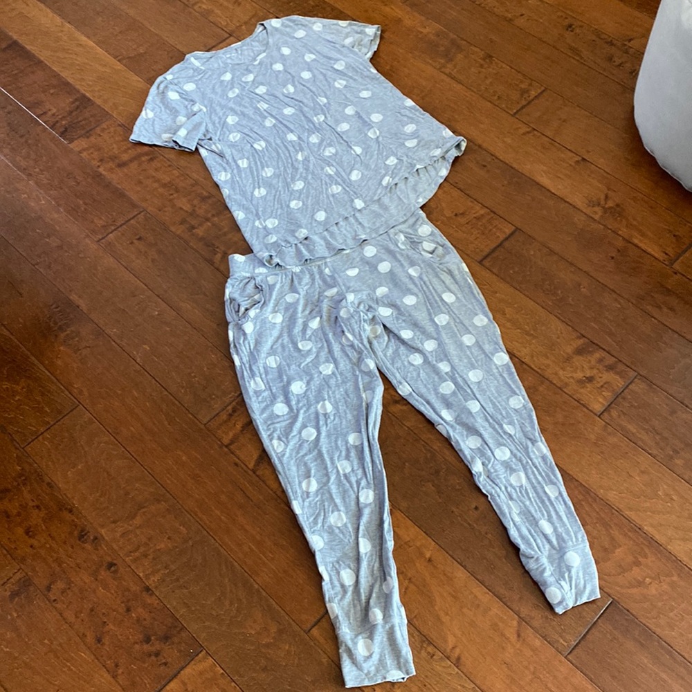 Plain Jane Polkadot PJ set